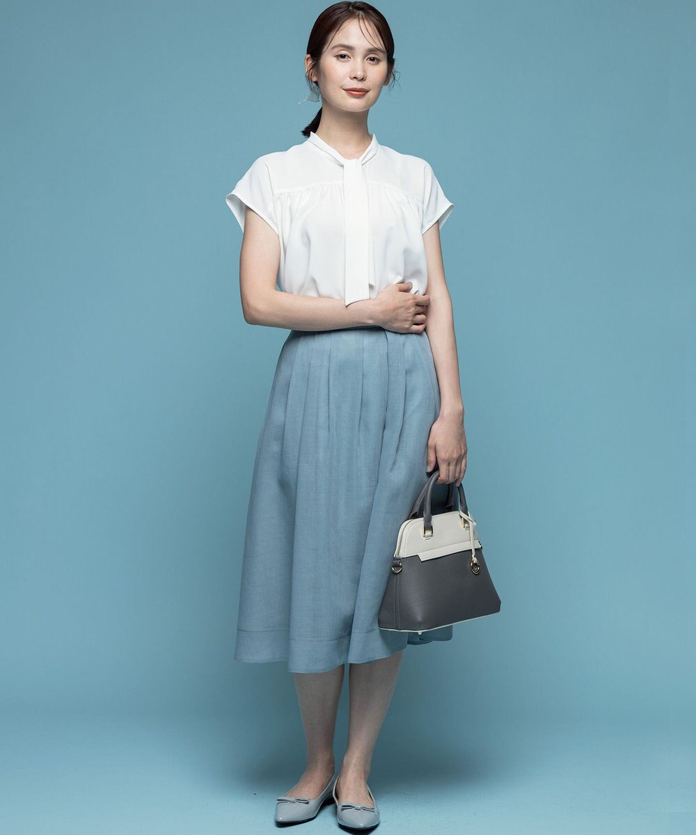 組曲 【晴雨兼用】ポインテッドリボンパンプス 