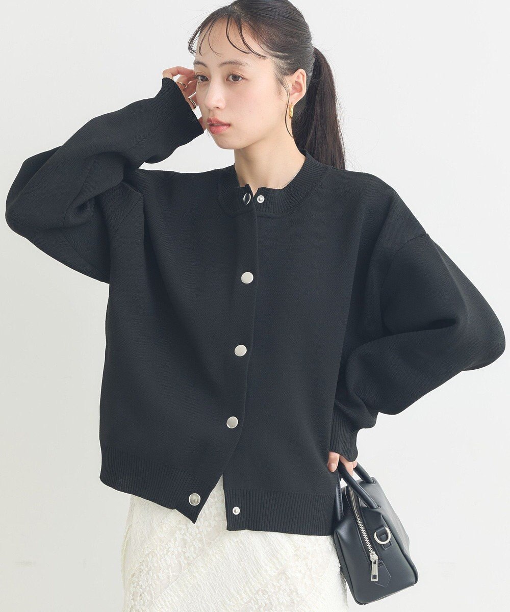 earth music&ecology メタルボタンカーディガン 