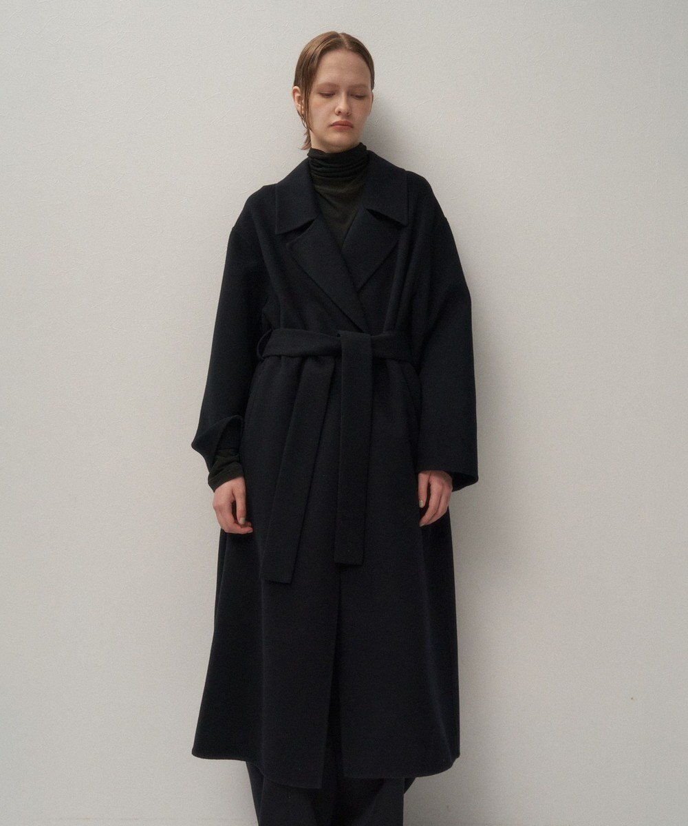 ATON MERINO DOUBLE MELTON | ガウンコート 