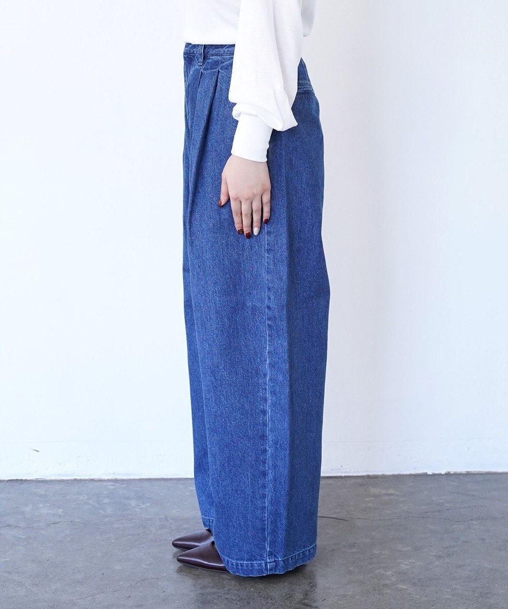 woadblue TUCKER タッカー / ワイドデニムパンツ 