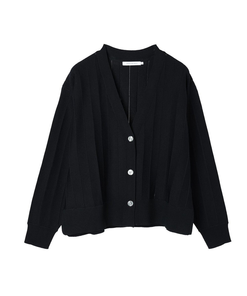 AMERICAN HOLIC 針抜きＶネックニットカーディガン 