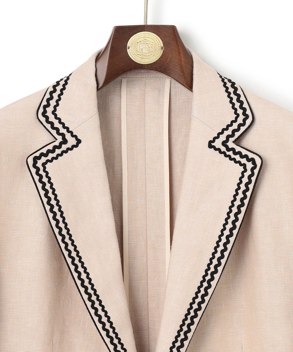 J.PRESS MEN 【J.PRESS ORIGINALS】Linen Basket 2B Club Jacket / Made in Japan 