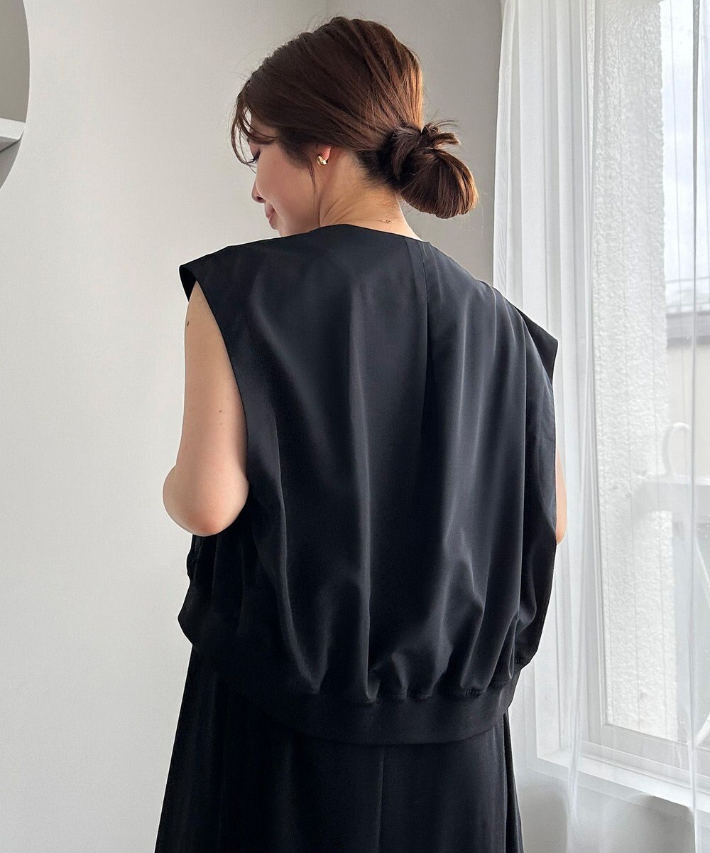 UNFILO 【STORY×UNFILOコラボ】MA-1ジレ付き ワンピース 