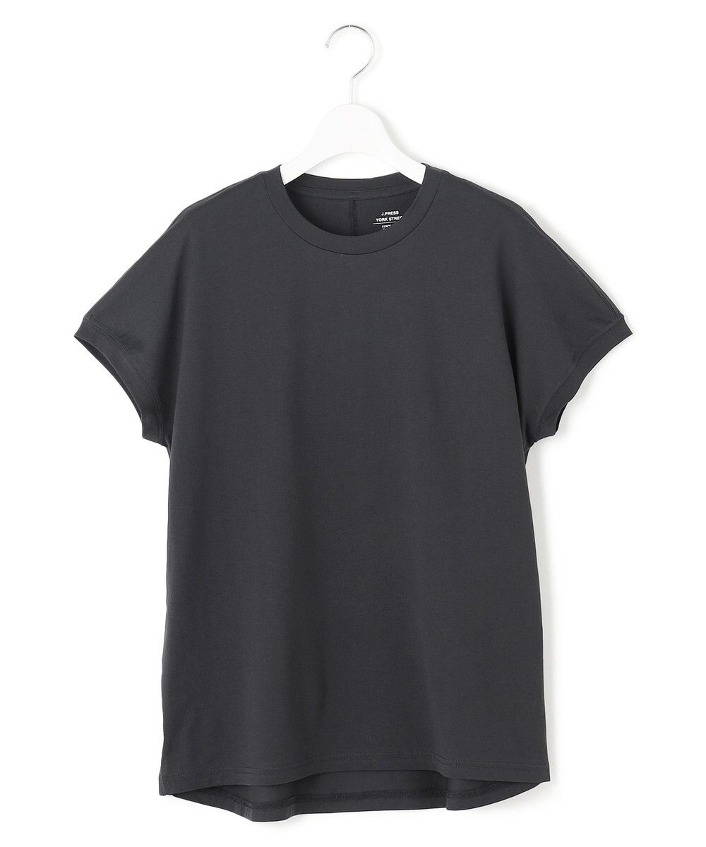 J.PRESS YORK STREET 【WOMEN】キャップスリーブ Tシャツ 