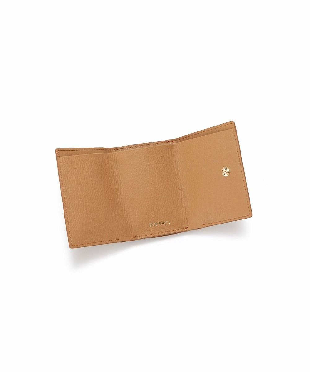 TOPKAPI 【TOPKAPI】gemdrops ジェムドロップ ミニエンボスレザー 天然石 三つ折り 財布 