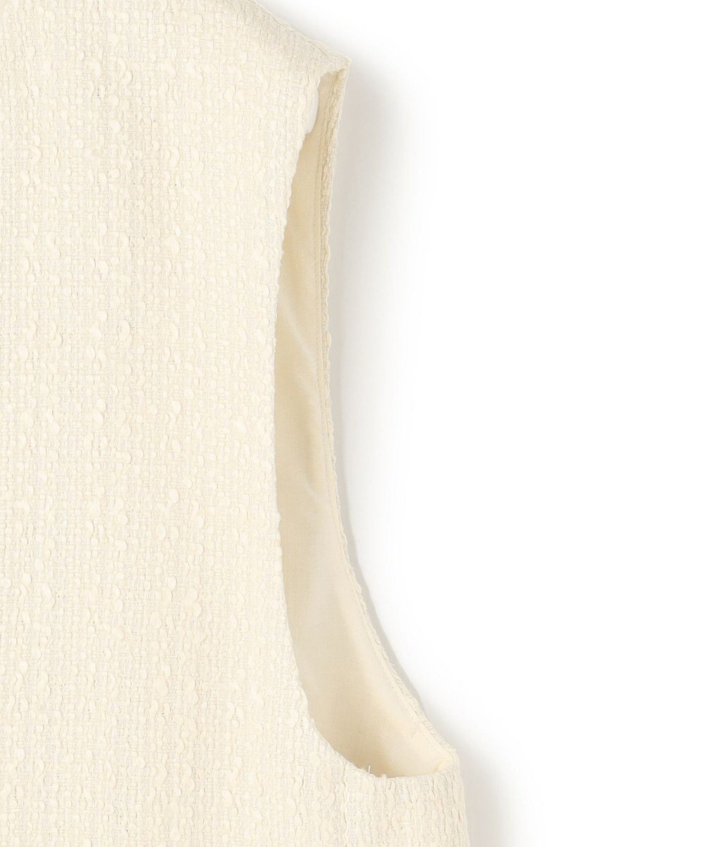 ICB スラブヤーンツイード ベスト 