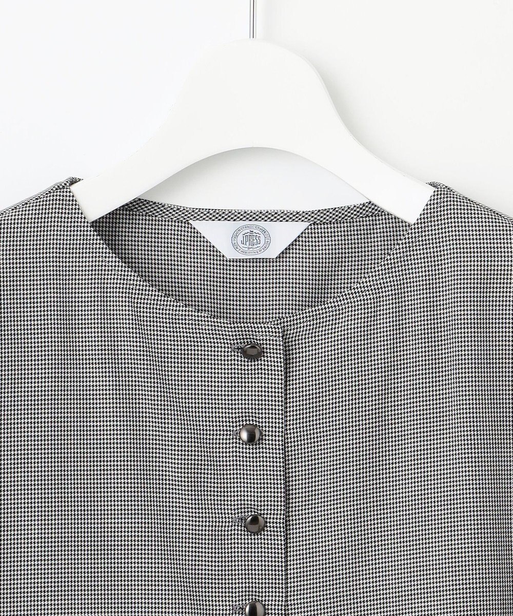 J.PRESS LADIES S 【洗える】ウォッシャブルキュプラツイル ボートネック ブラウス 