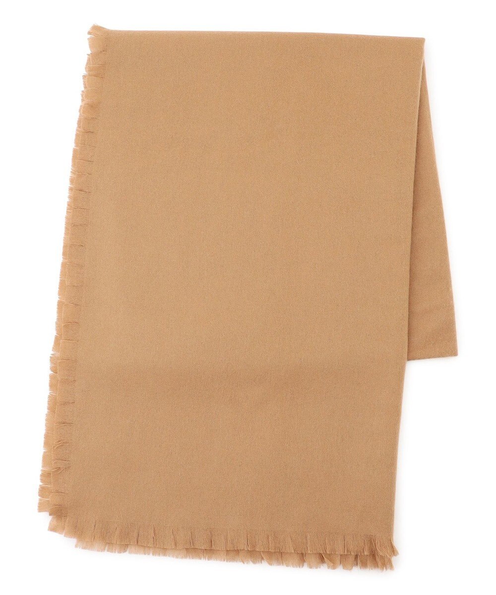 23区 ピュアカシミヤ フリンジ ストール 