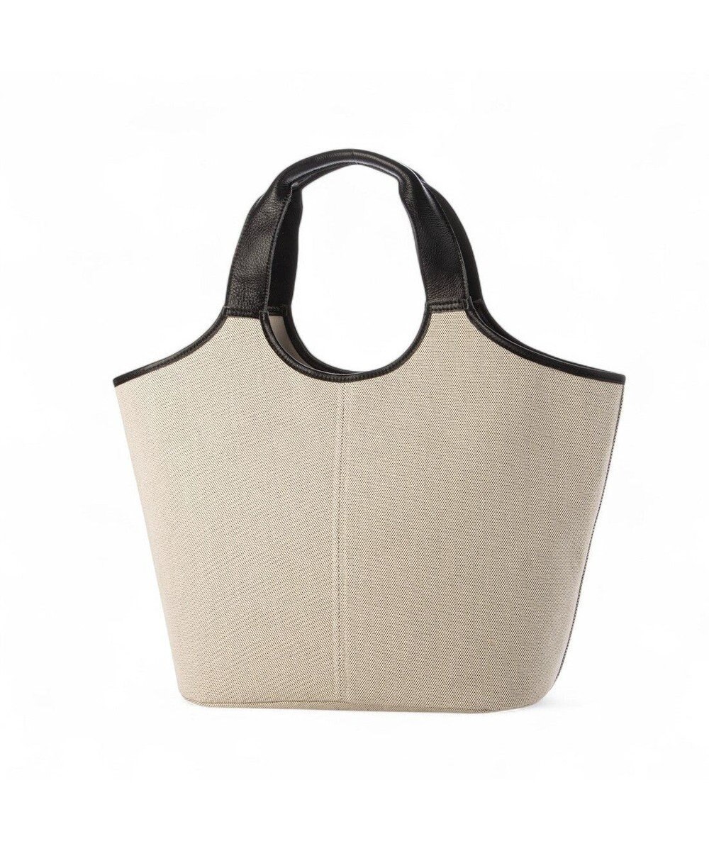 UNBILLION VERYコラボ ペルケ perche / キャンバス×牛革コンビトートバッグ 