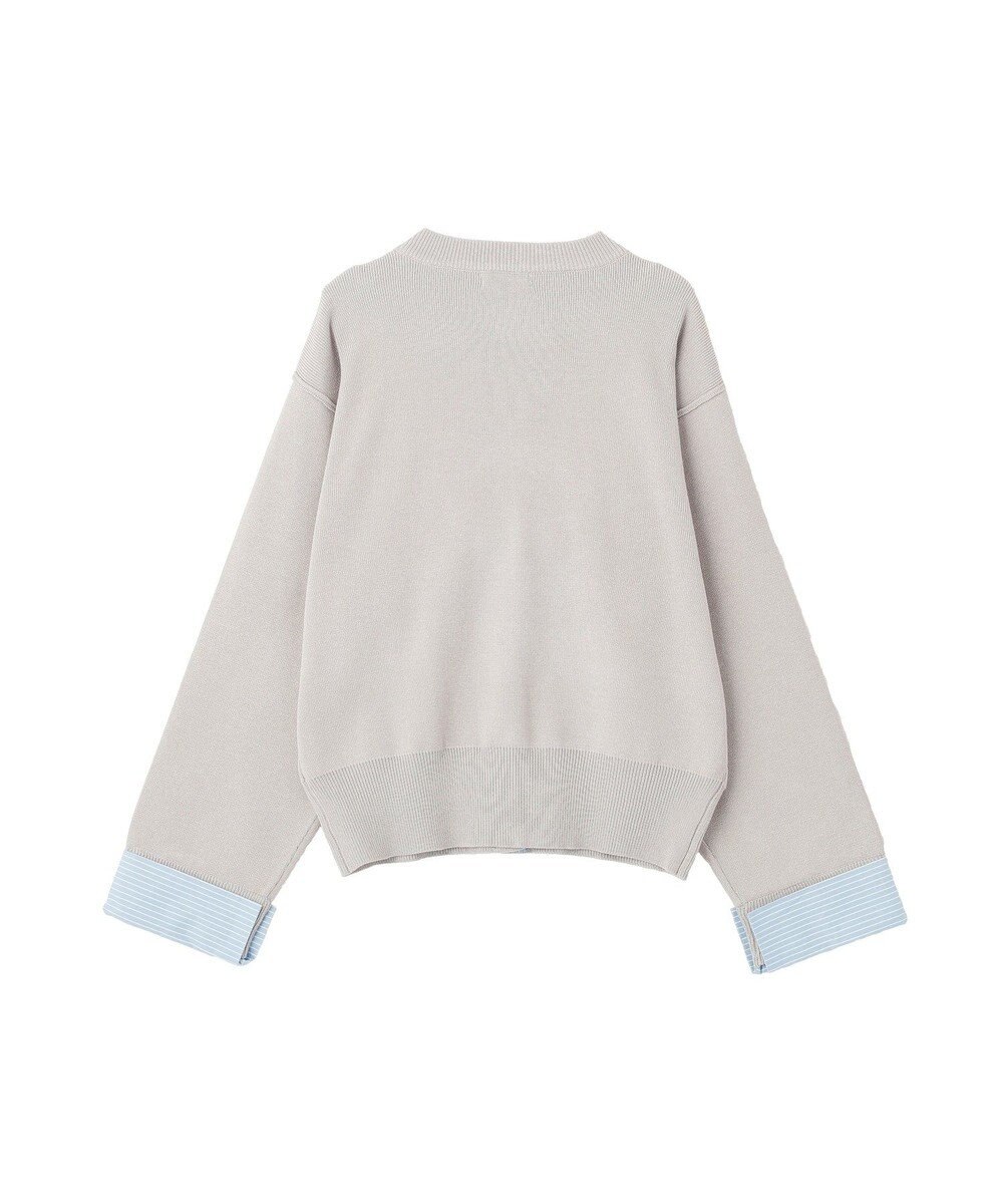 earth music&ecology フェイクレイヤードカーディガン 