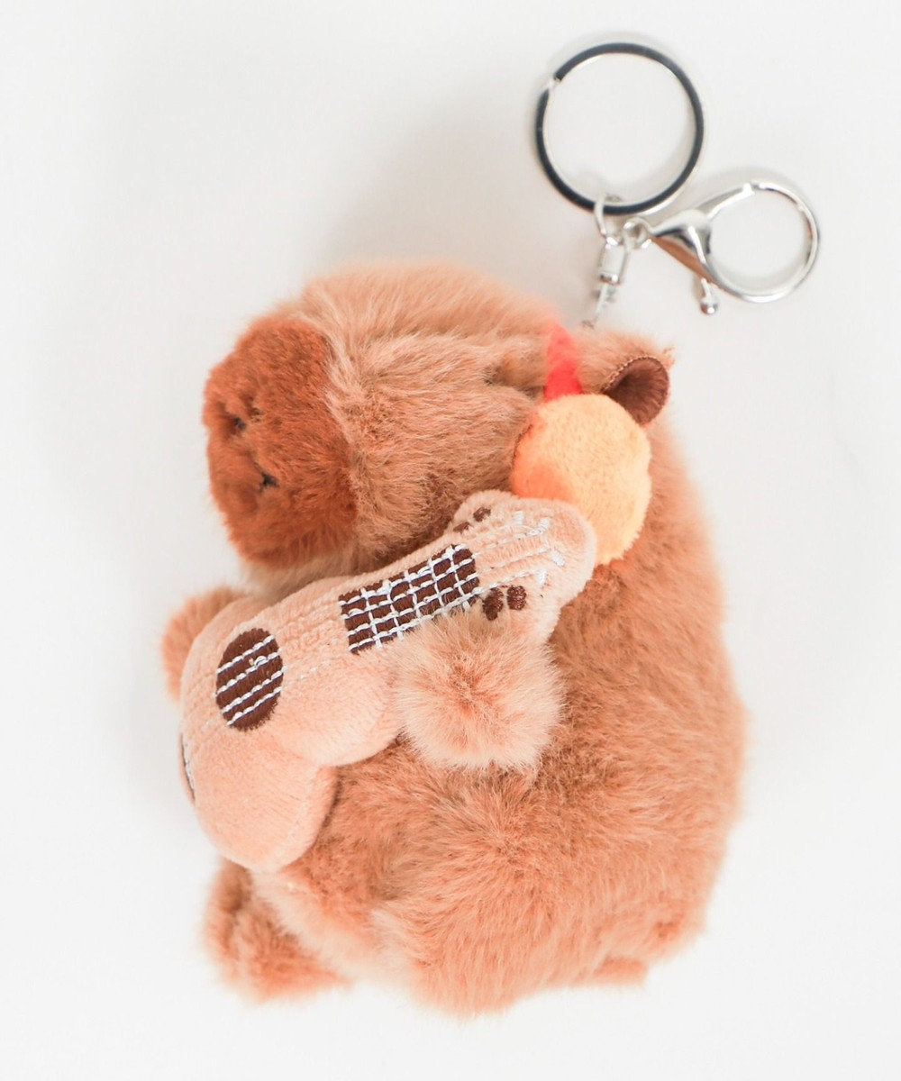 WEGO ふりふりmusicカピバラぬいぐるみキーホルダー 