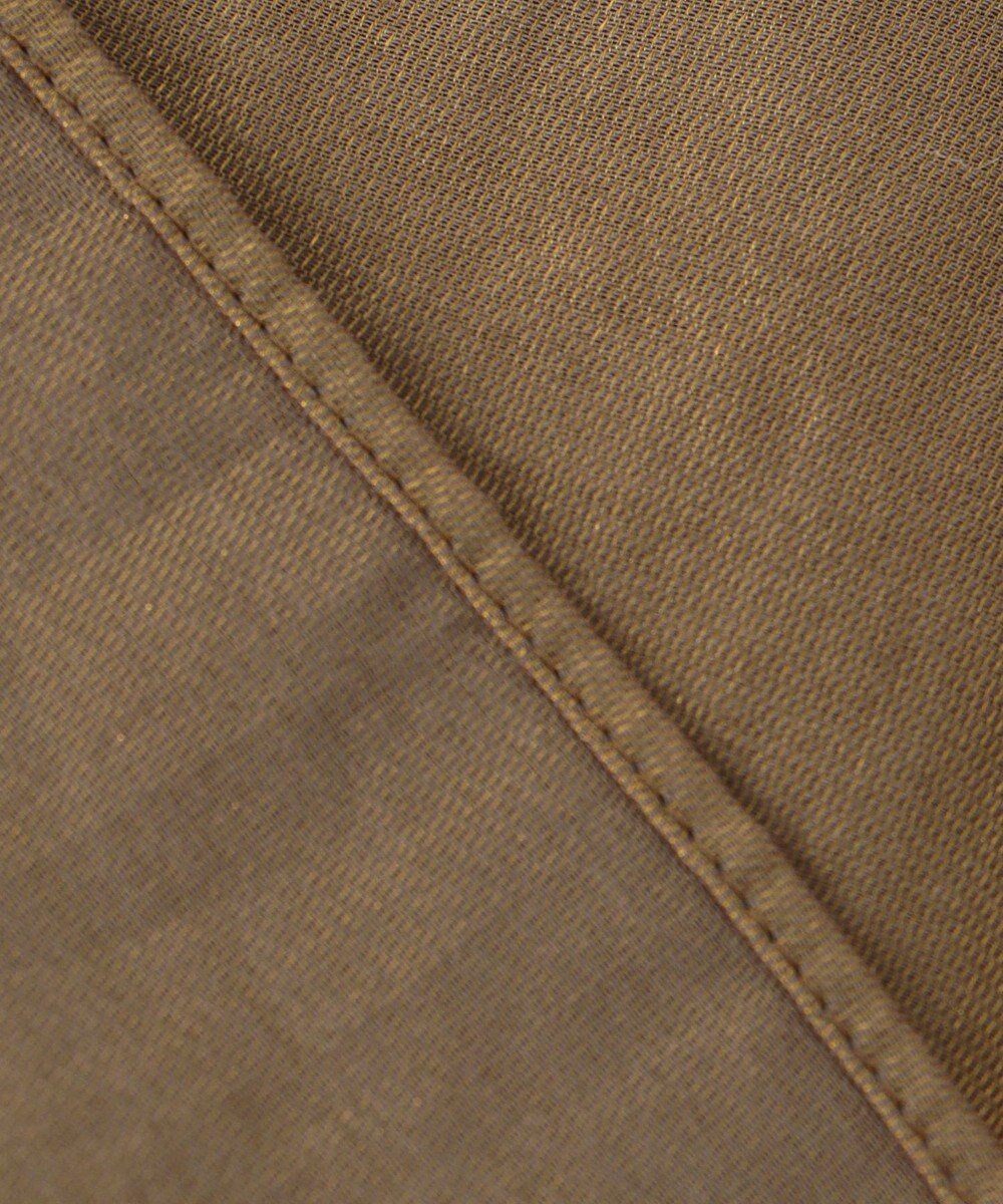 自由区 【洗える】ブライトシアーシャンブレー Tブラウス 