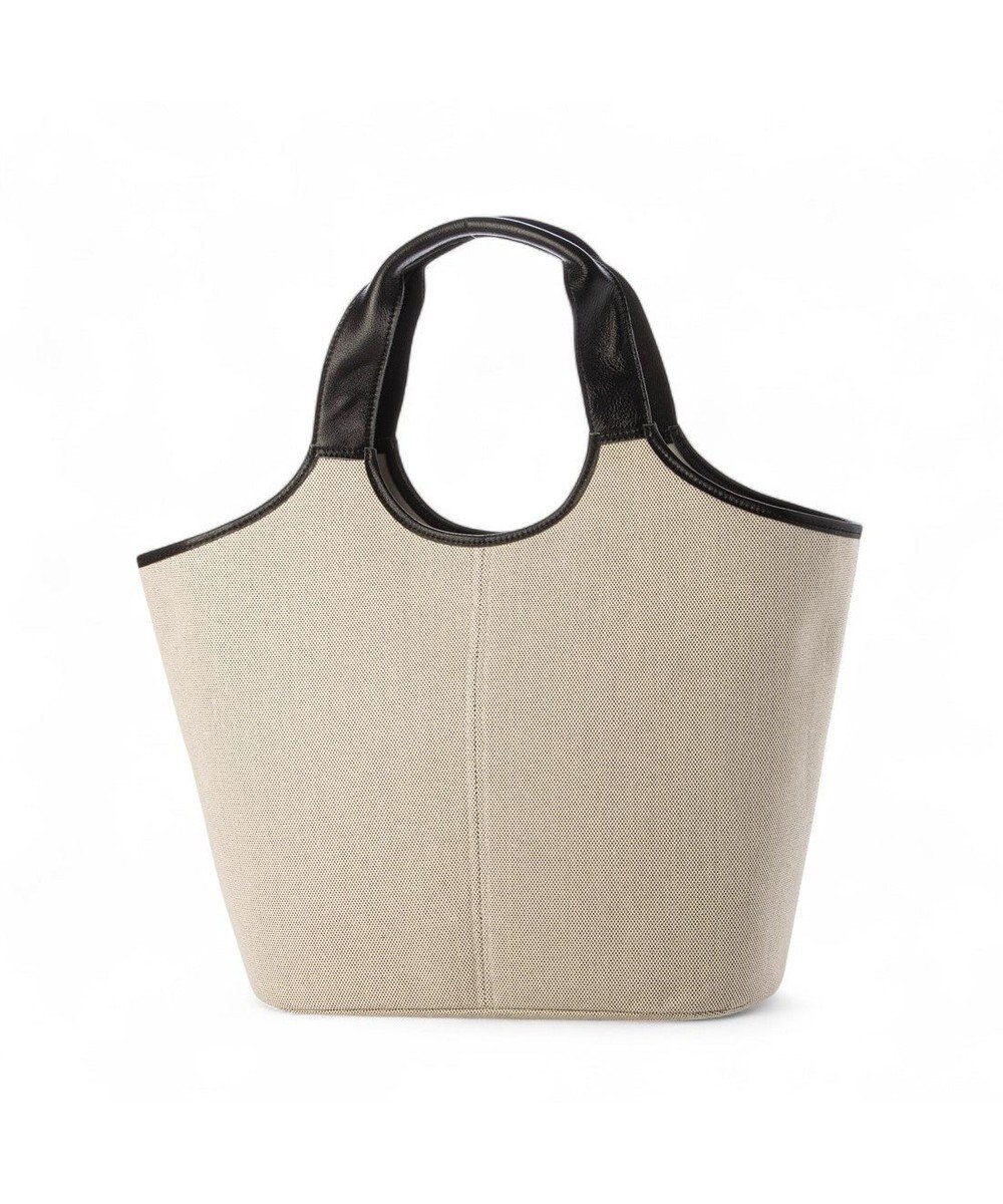 UNBILLION VERYコラボ ペルケ perche / キャンバス×牛革コンビトートバッグ 