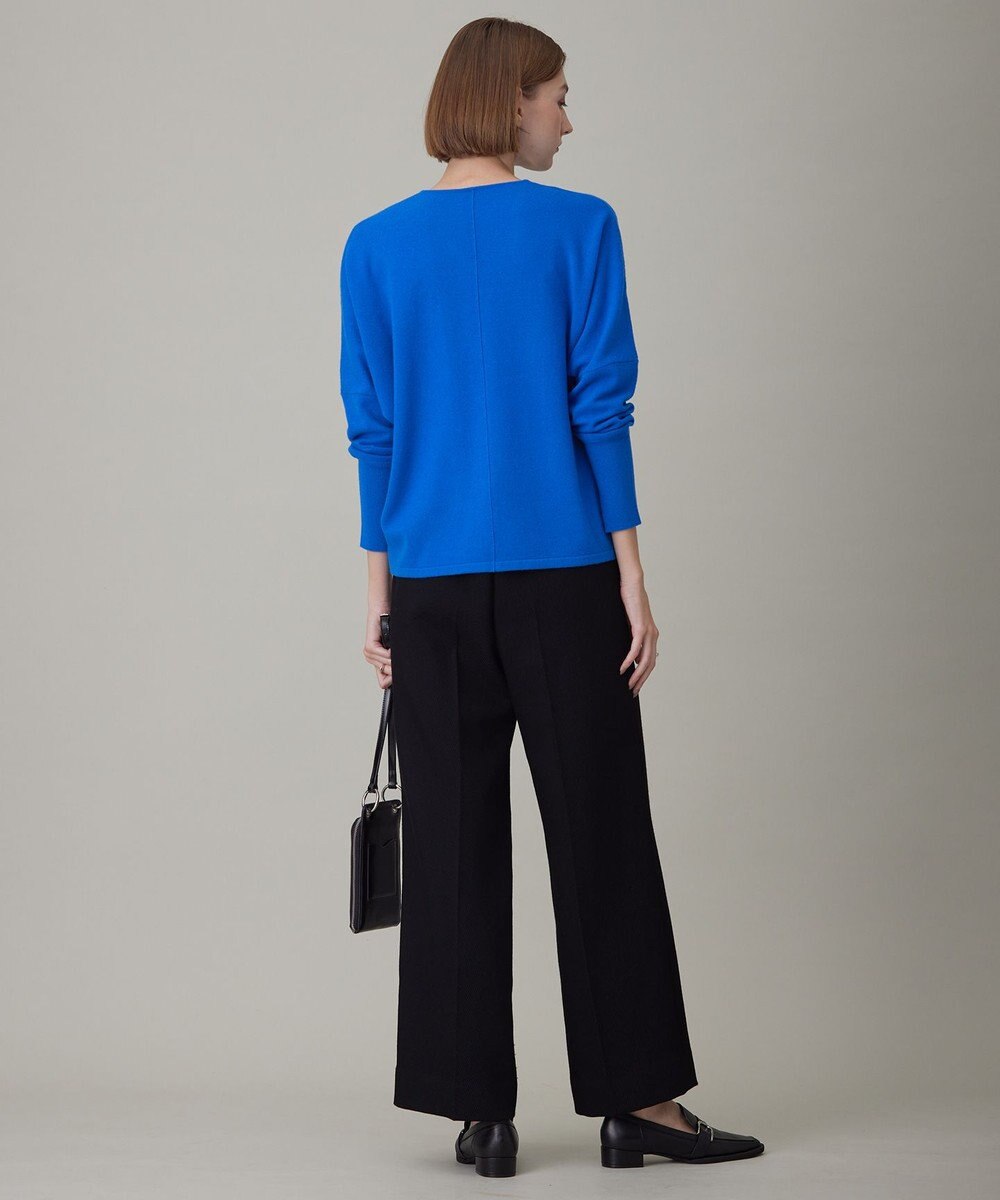 ICB 【洗える】ソフトウールハイゲージ Vネックプルオーバー 