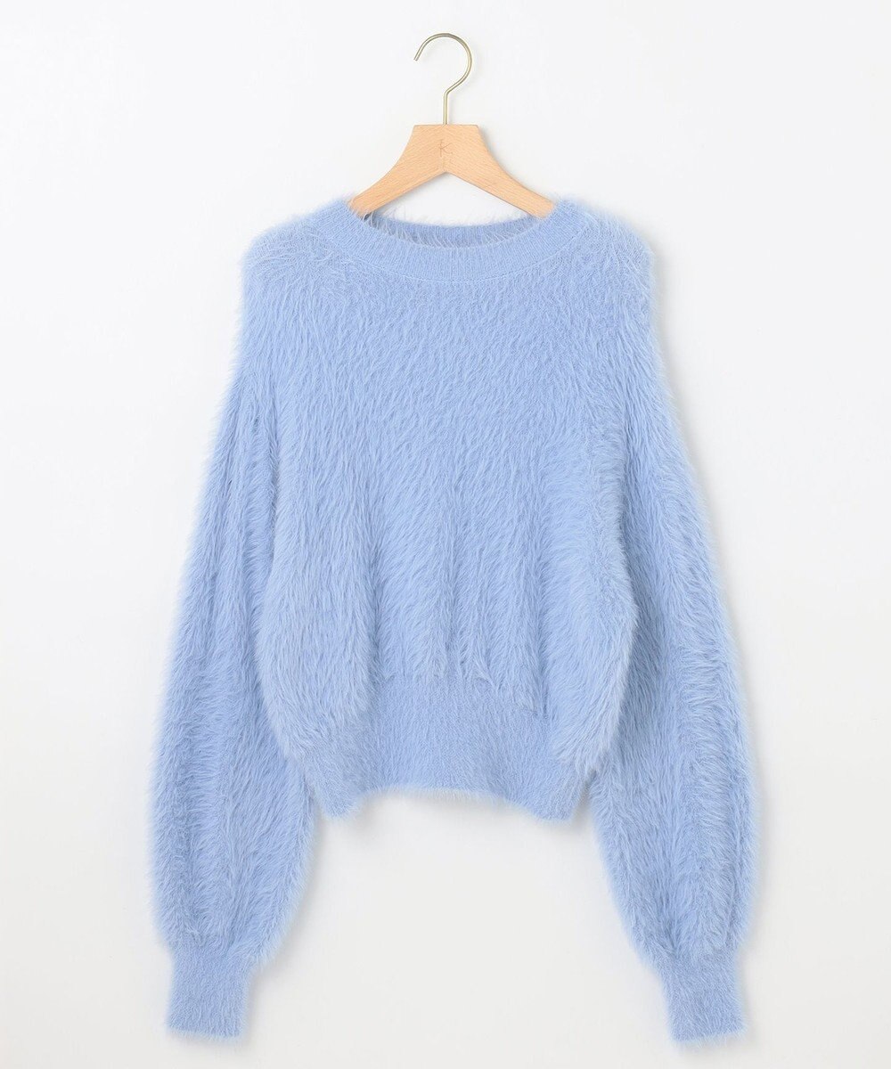 組曲 ナイロンファー ニット 