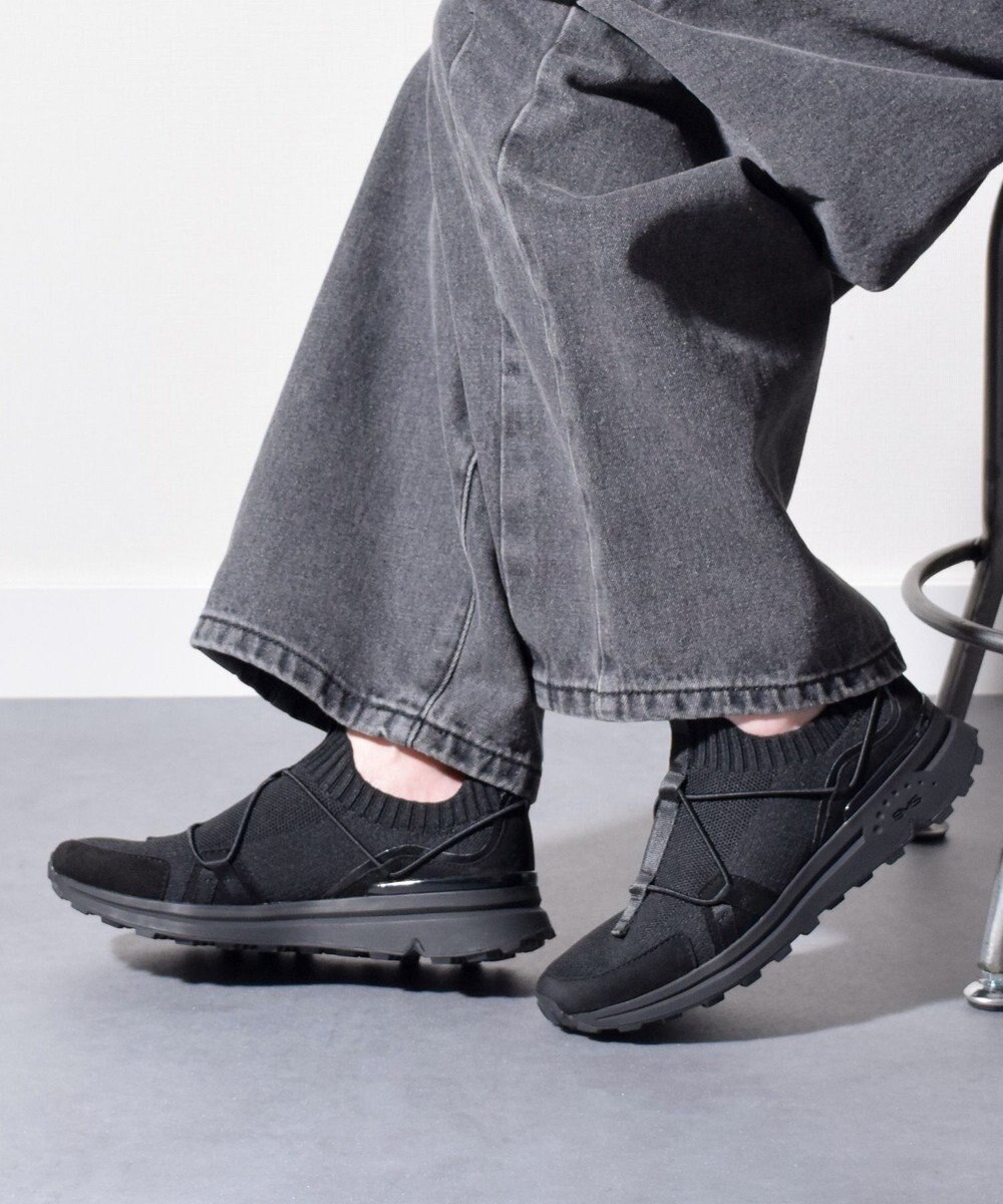 INTER-CHAUSSURES 【BUSSOLA】ニットスリッポンスニーカー 