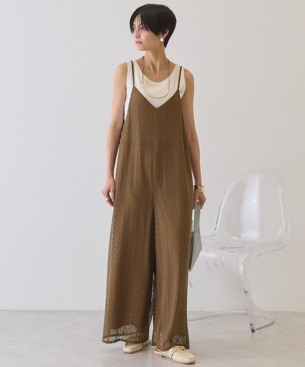 AMERICAN HOLIC 【先行予約】レースキャミサロペット 