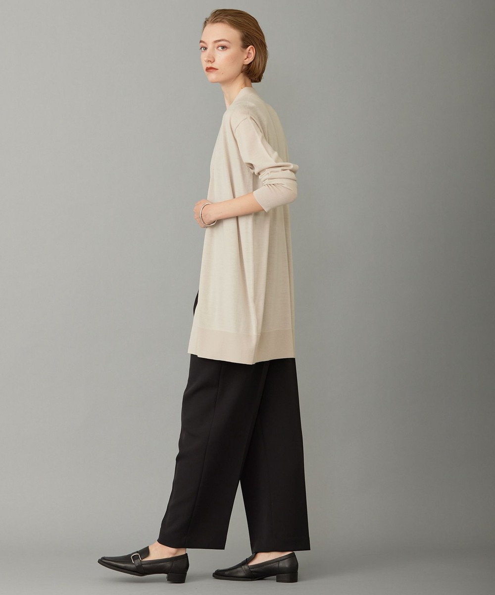 ICB 【洗える】コンパクトウール カーディガン 