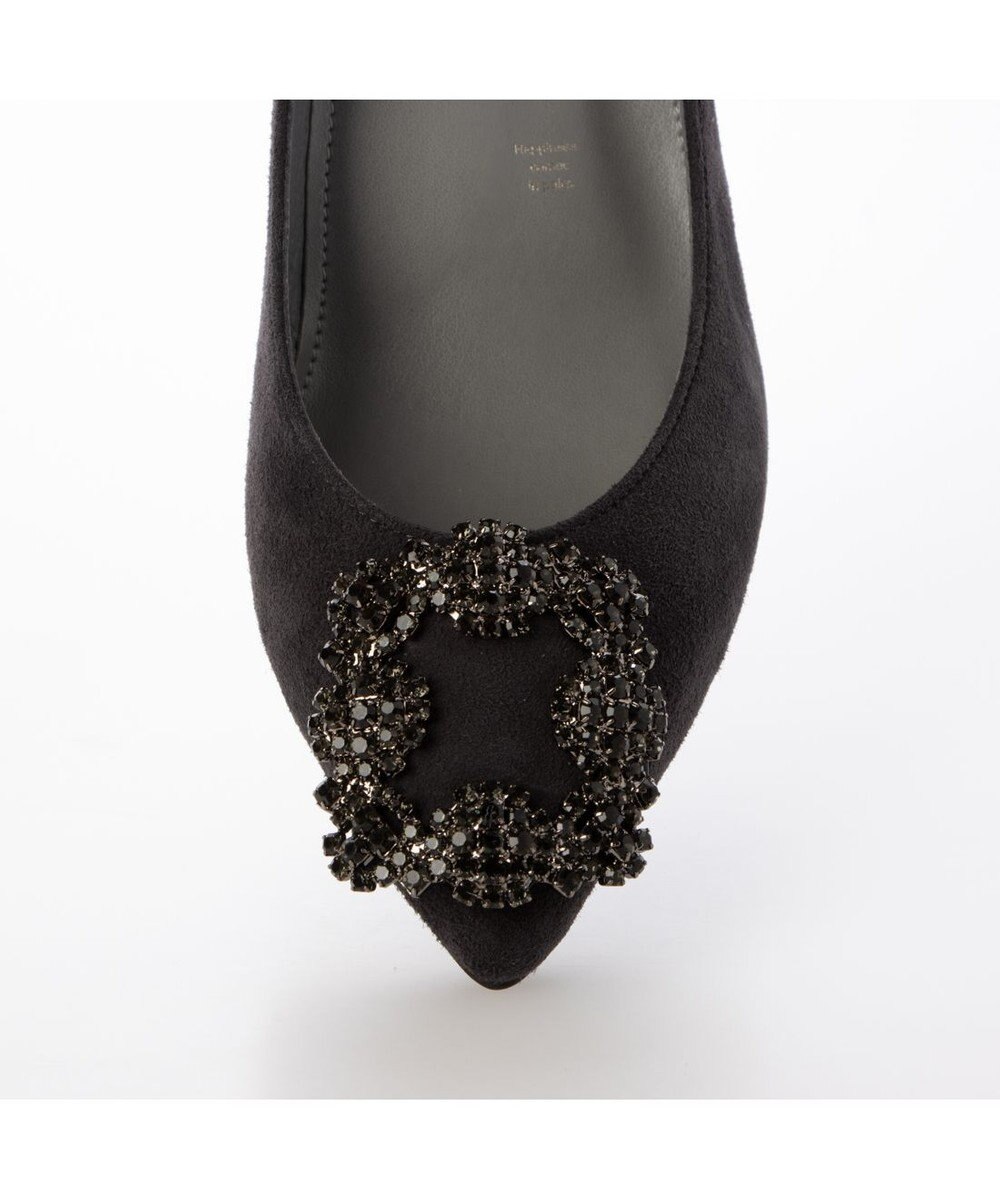 MODE ET JACOMO <MODE ET JACOMO>ビジューバックルパンプス 