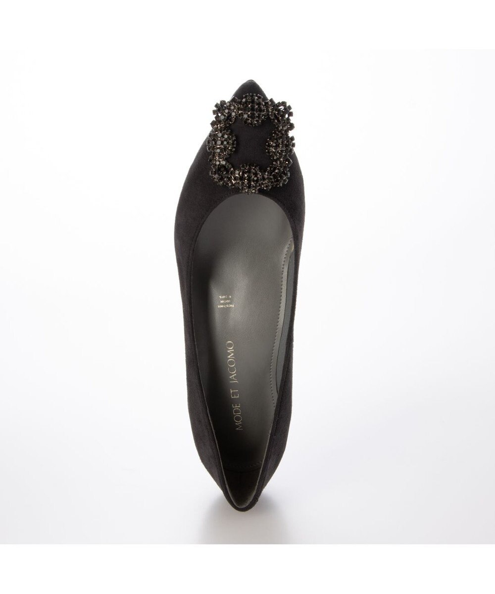 MODE ET JACOMO <MODE ET JACOMO>ビジューバックルパンプス 
