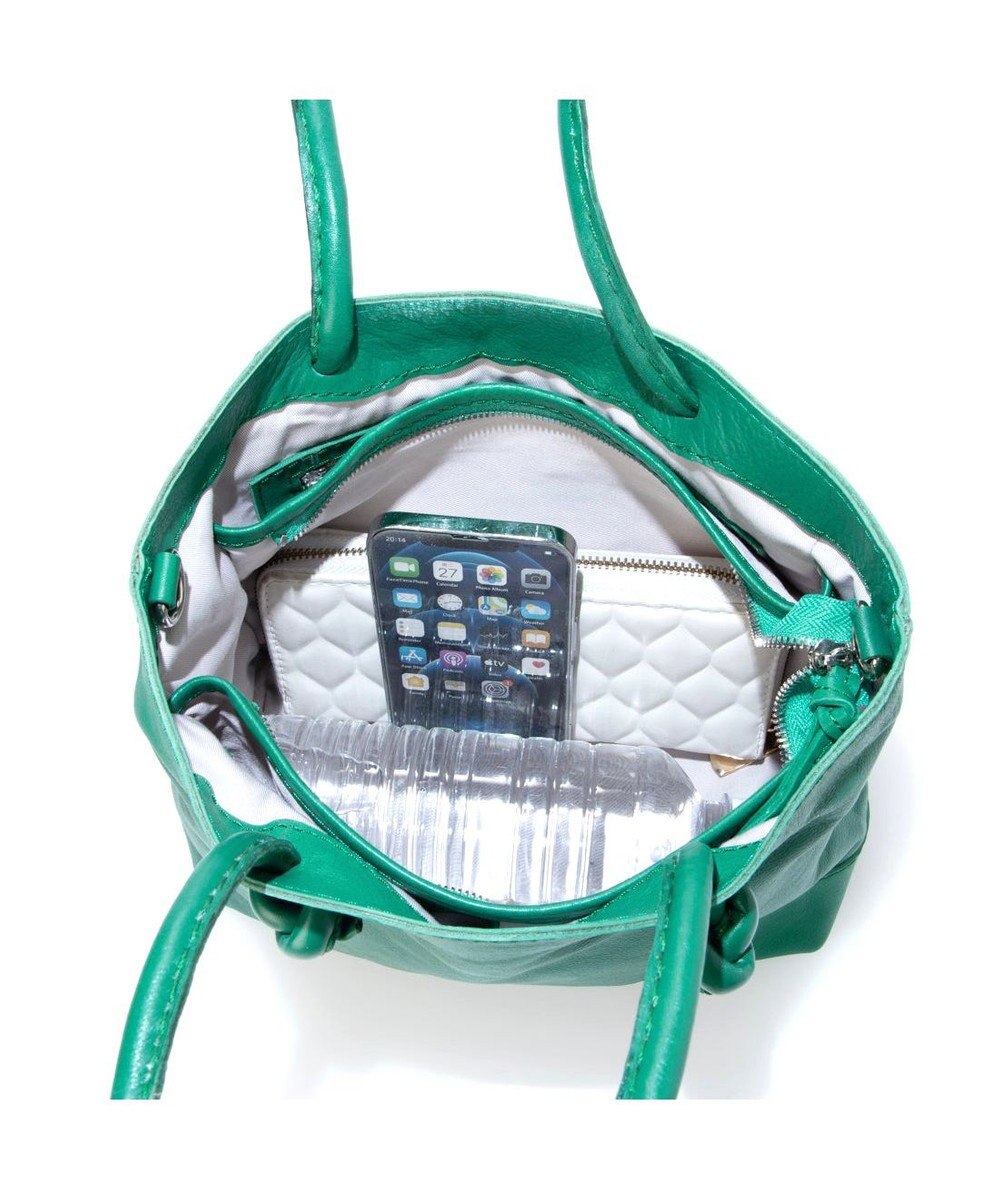 UNBILLION ペルケ perche / ソフトレザー3層2wayトート 