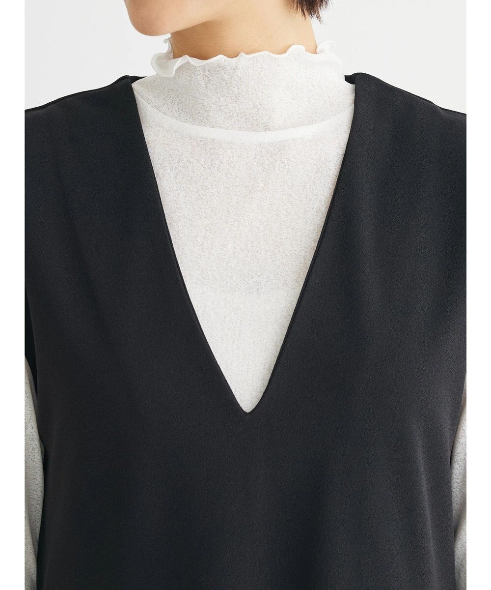 Green Parks ・Ｐｅｔｉｔ　Ｆｌｅｕｒ　サイドプリーツベスト 