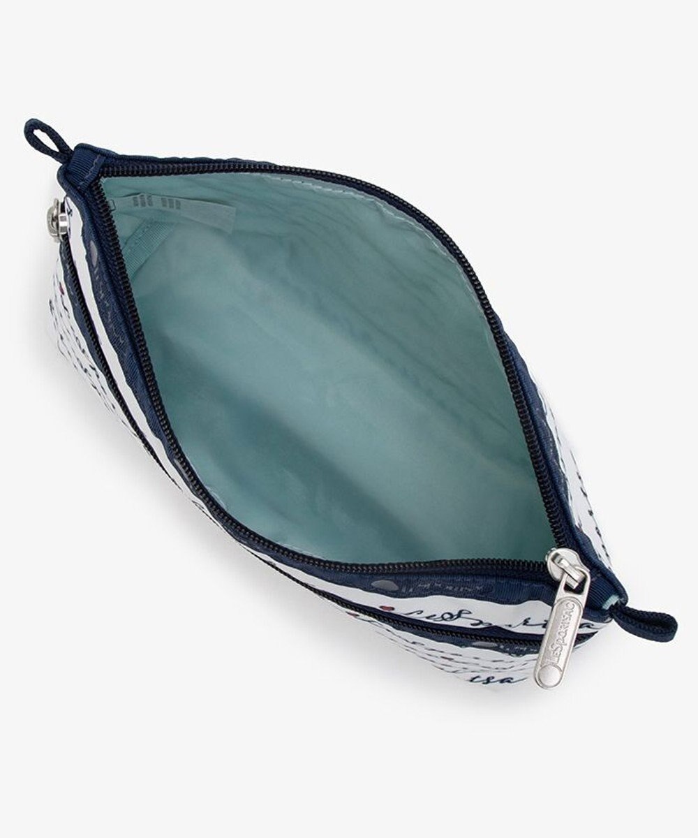 LeSportsac COSMETIC CLUTCH/マリンロゴボーダー 