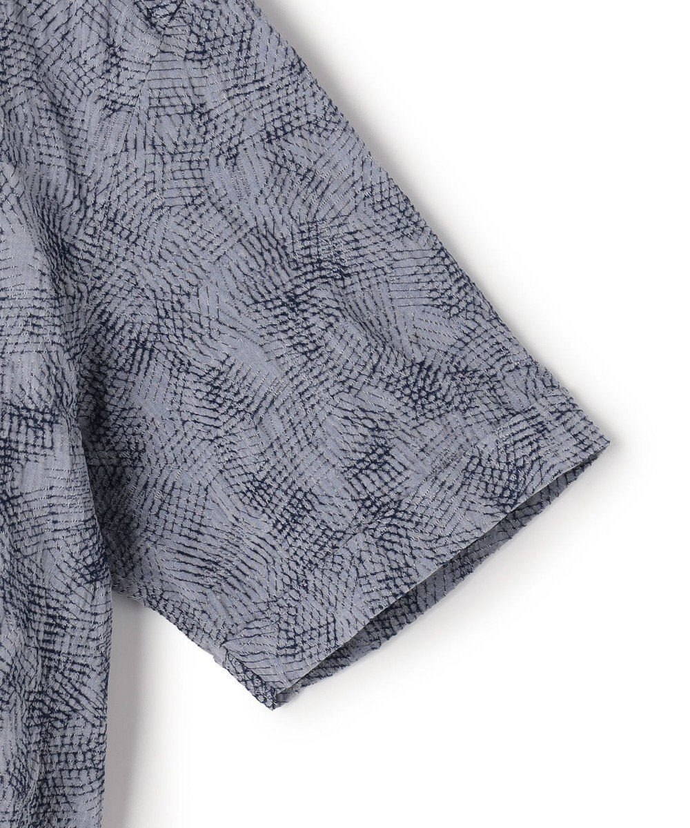 JOSEPH HOMME 【新型】アブストラクトジャガードストレッチ 　レギュラーカラー半袖シャツ 