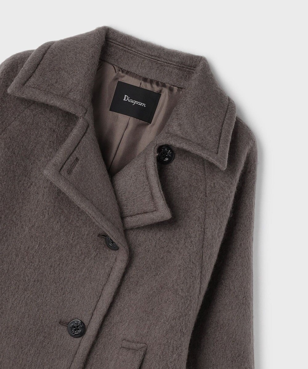 GRACE CONTINENTAL シャギ－ハ－フコ－ト 