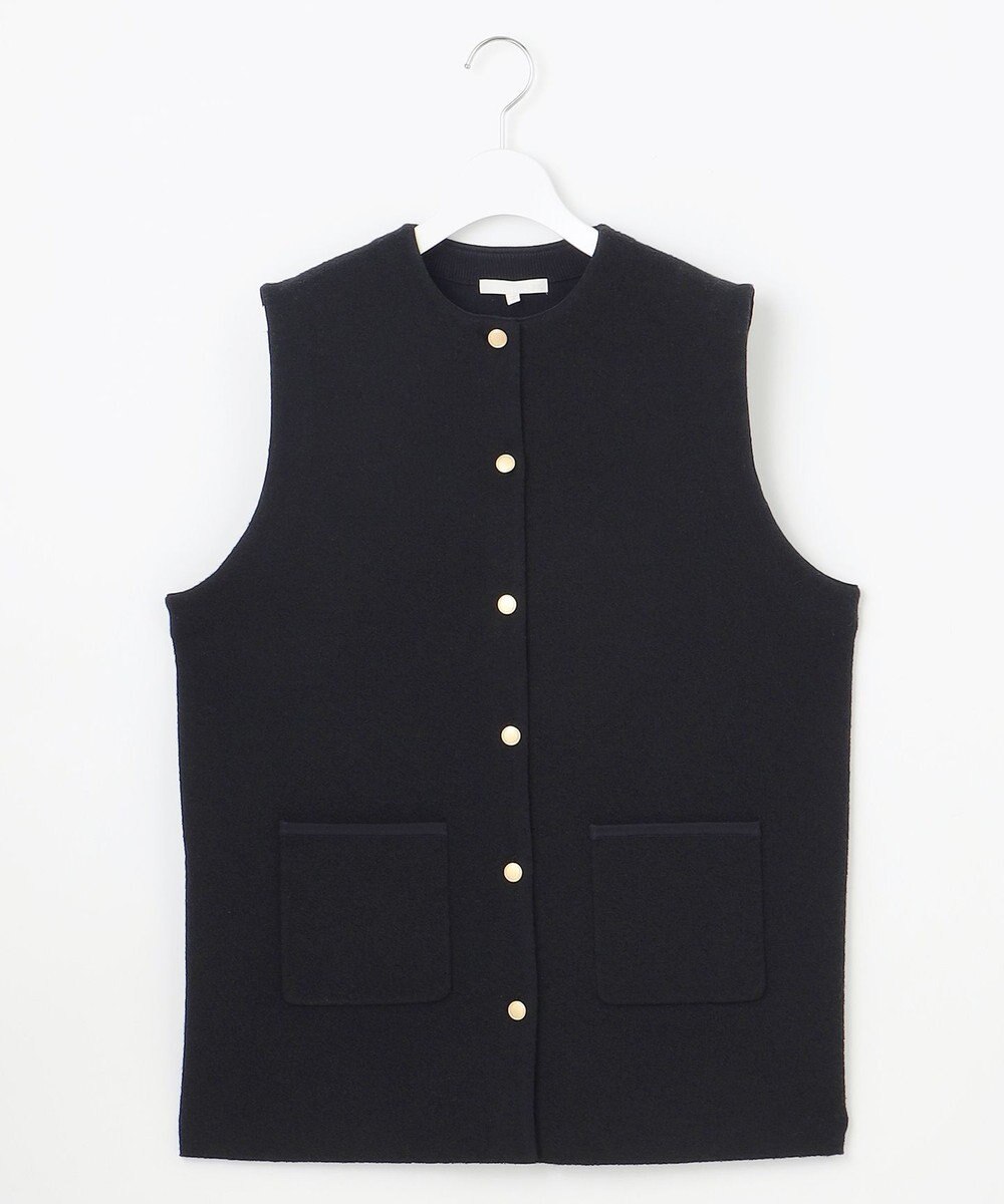 自由区 【カタログ掲載】ループボンディングニット ベスト 