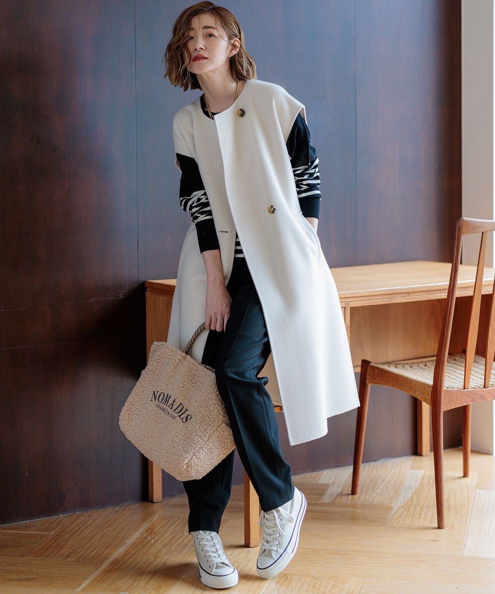 23区 ウールリバー ジレ 