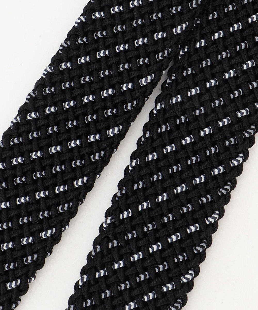 JOSEPH ABBOUD 【キングサイズ・イタリア素材・ストレッチ・日本製】 ストレッチミックスメッシュレジメンタル ベルト 