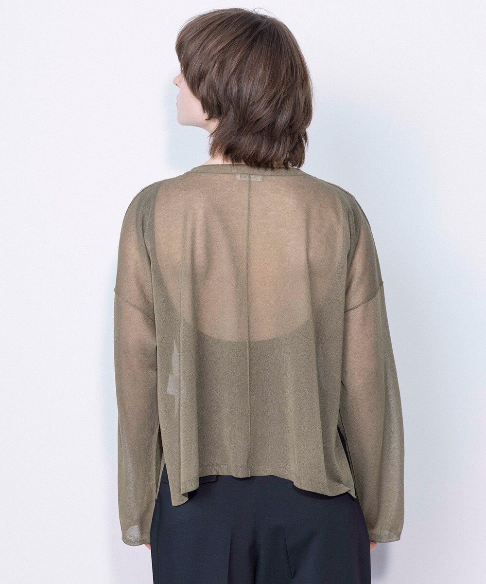 NAVE 【ReNAVE・洗える】シアーニット ロングスリーブ 