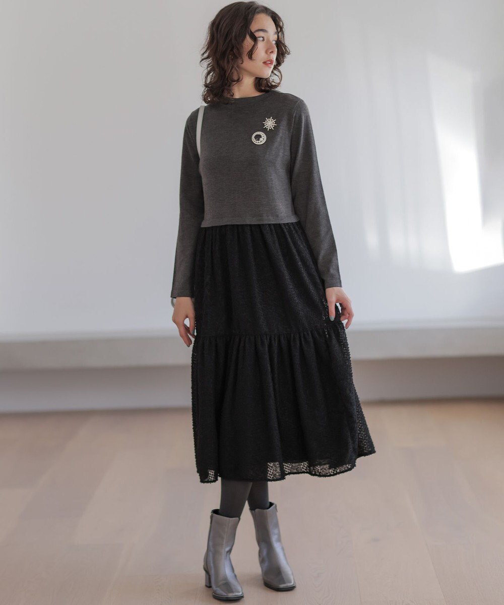 組曲 スパークルブローチ 