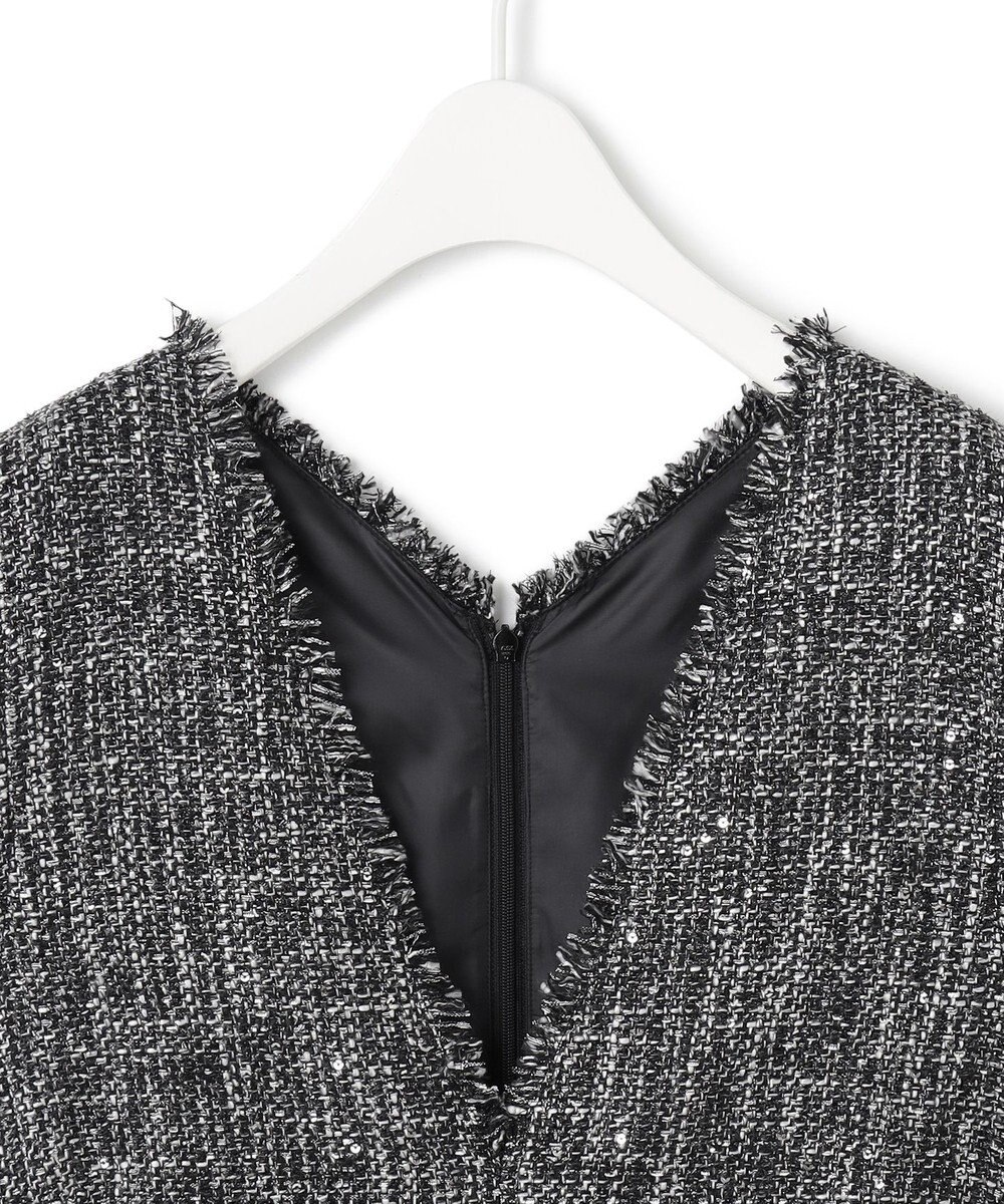 ICB 【CLASSY.1月号掲載】スパングルツイード ジャンパースカート 