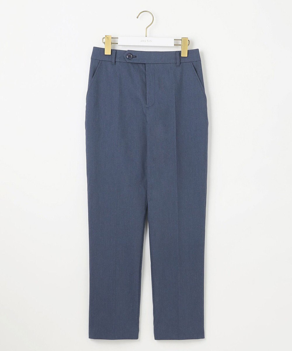 ANY SIS L 【ストレッチ・接触冷感・撥水・UVカット・洗える】エアリーストレッチ テーパードパンツ 