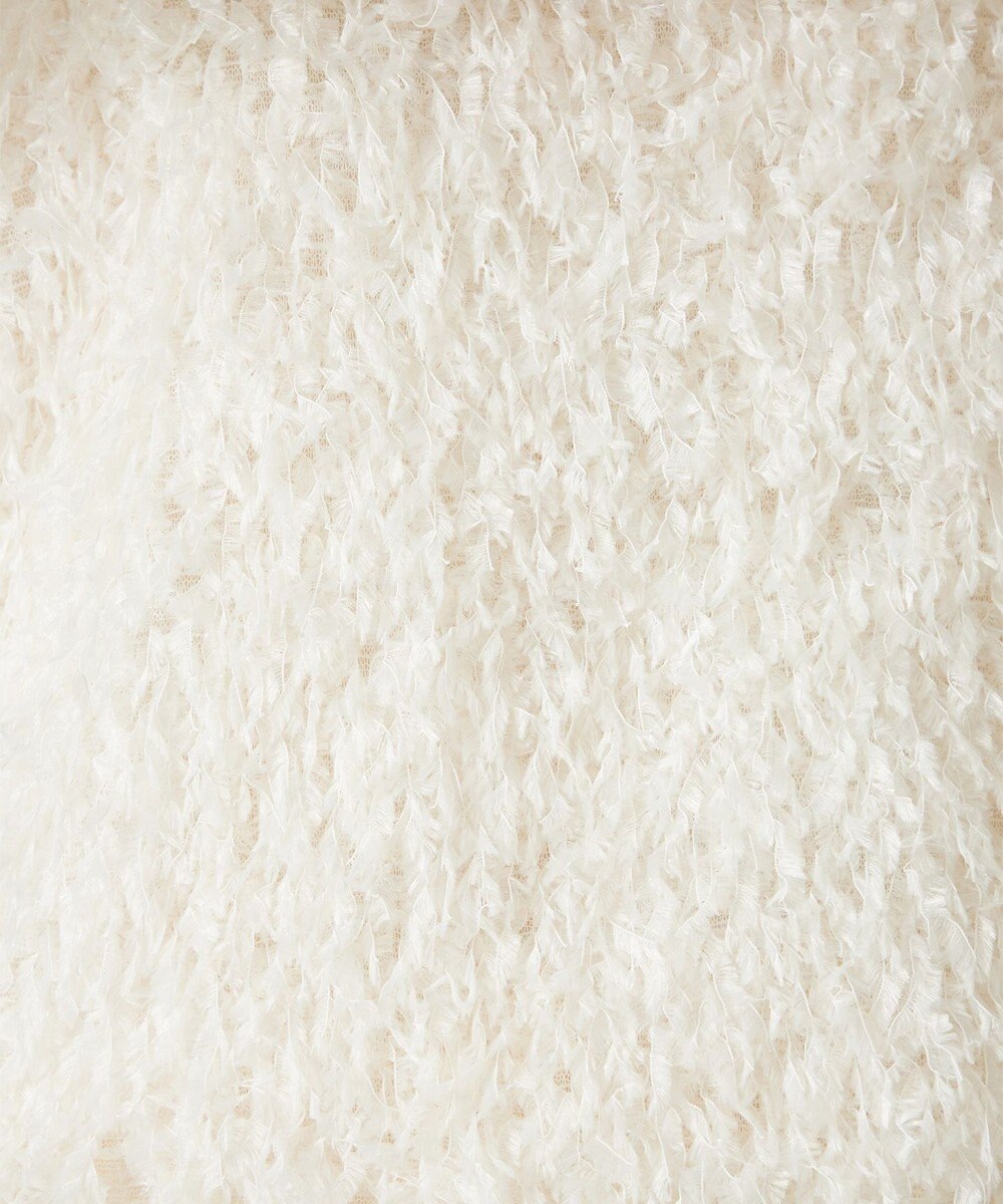 NAVE 【Nave・洗える】フェザーフリンジ キャミソールブラウス 