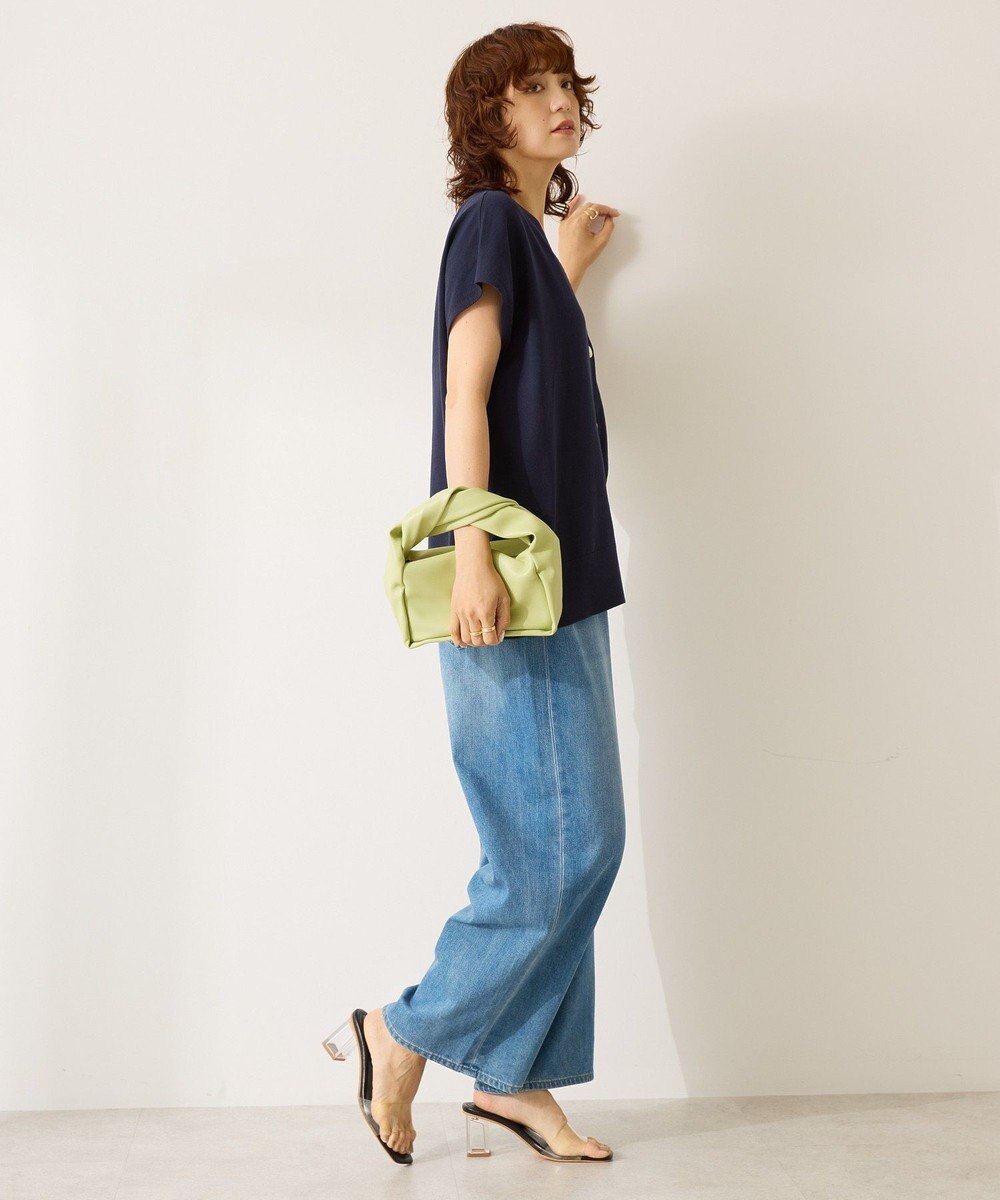 AMERICAN HOLIC フレンチスリーブＶネックニットカーディガン 