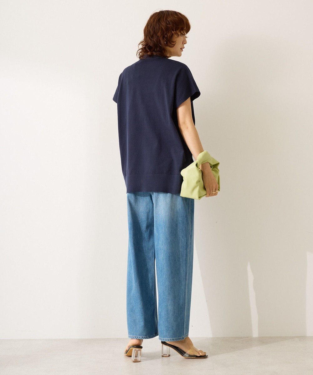 AMERICAN HOLIC フレンチスリーブＶネックニットカーディガン 