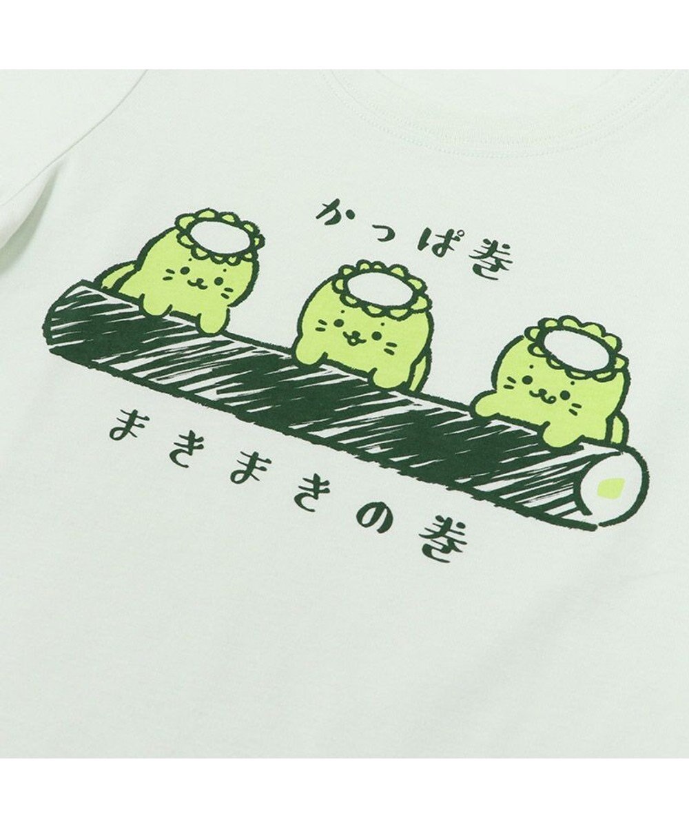 しろたん ｔシャツ 半袖 かっぱ巻 まきまきの巻柄 緑色 サイズ 100 1 140 子供 キッズ キャラクター アザラシ あざらし かわいい 男女兼用 女の子 男の子 マザーガーデン Mother Garden ファッション通販 公式通販 オンワード クローゼット