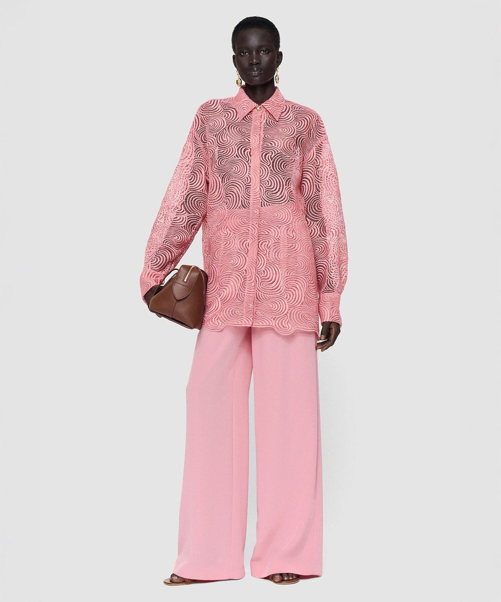 JOSEPH コードレース クロシェ　ブラウス 