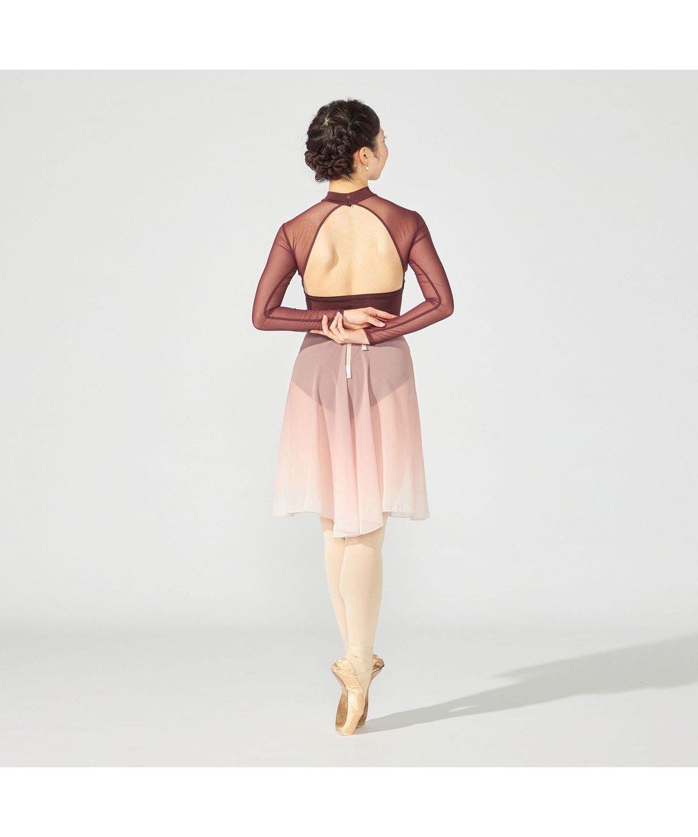 Chacott 【Nela ライン】ロングスリーブレオタード 