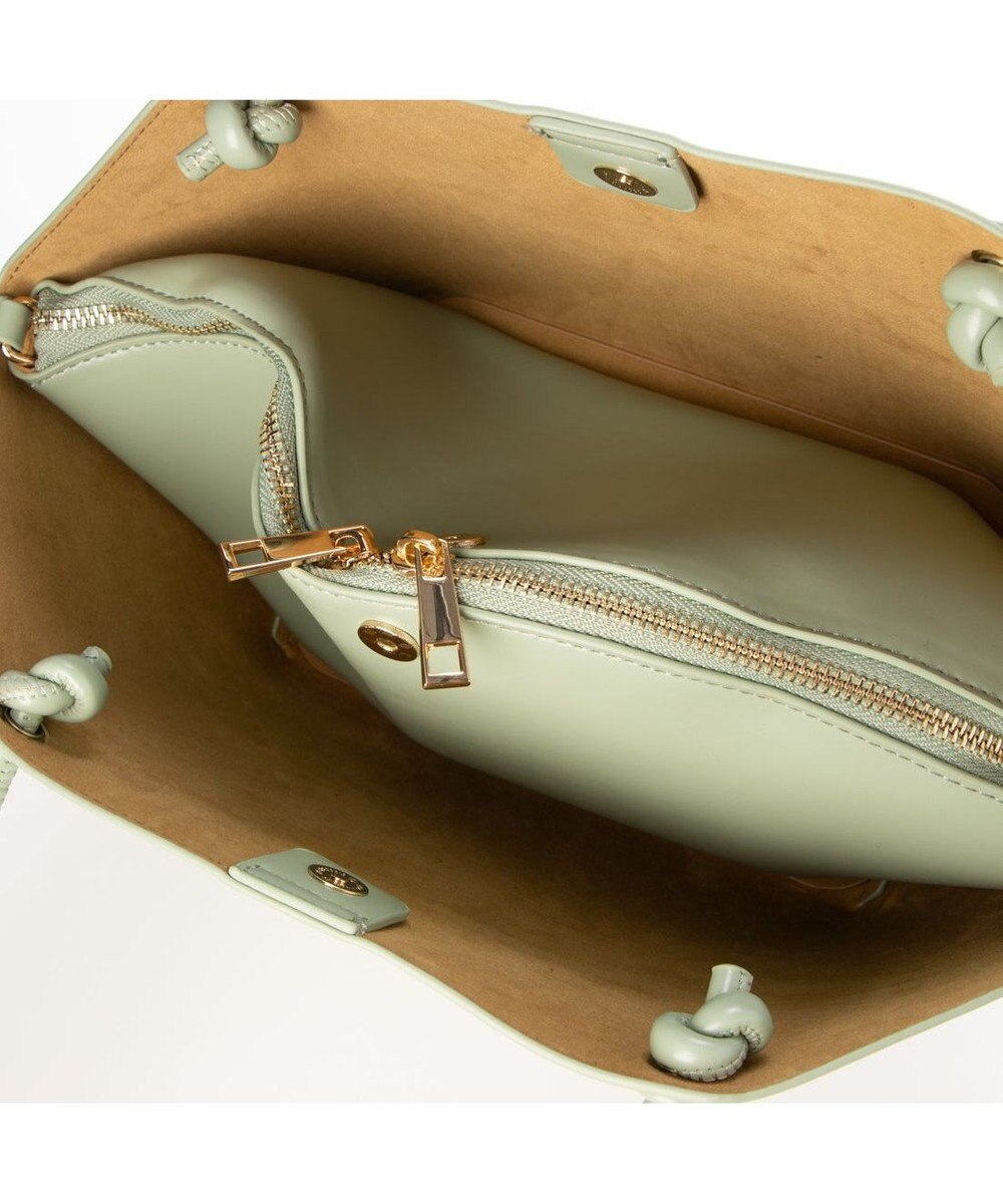 UNBILLION カシュカシュ cachecache / 横長バスケット型2wayトートバッグ 