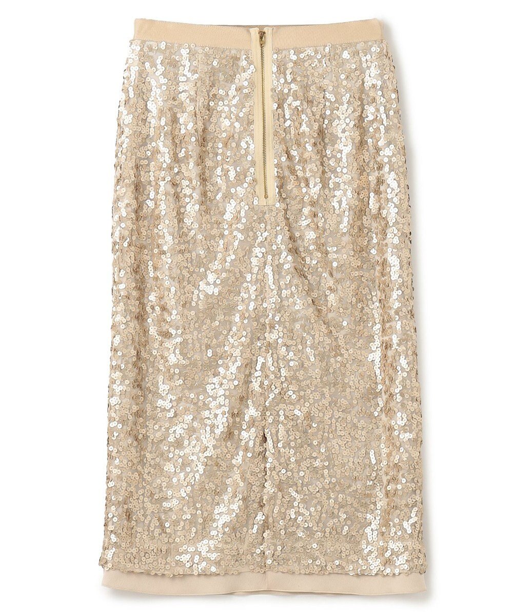 BEIGE， LA VERRERIE / スパンコールスカート 