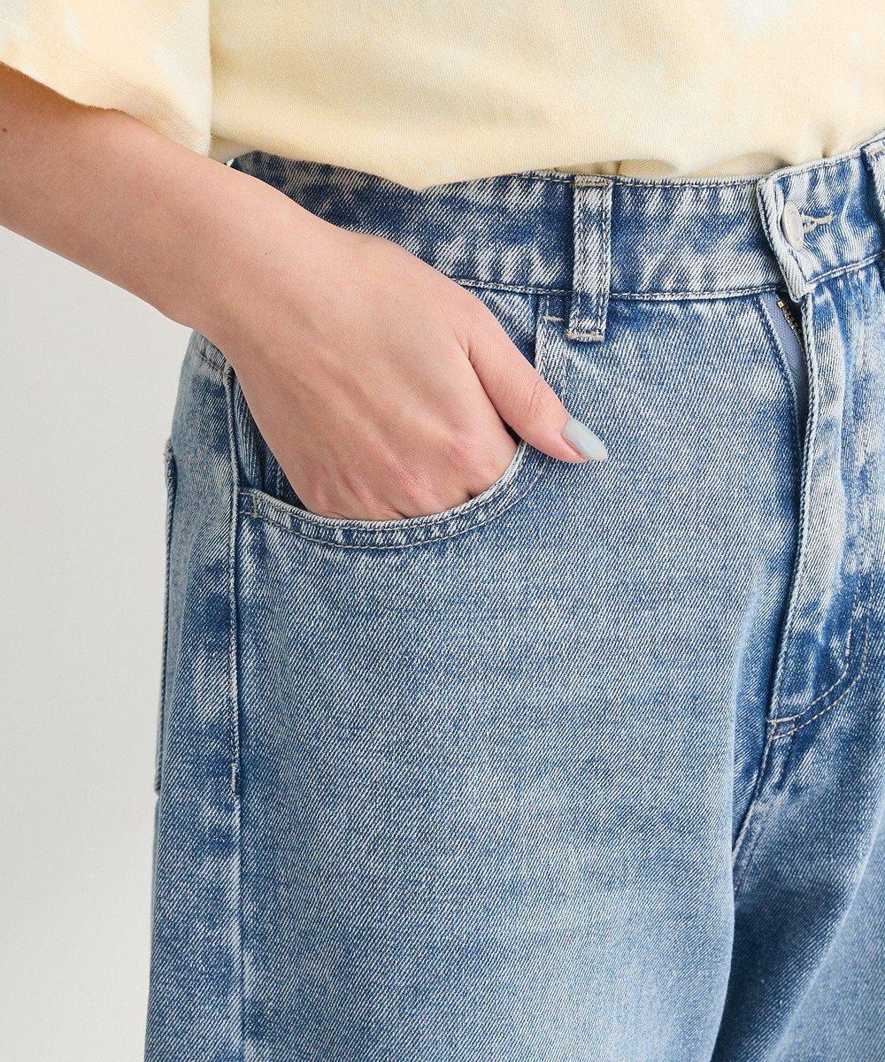 Green Parks ・ＥＬＥＮＣＡＲＥ　ＤＵＥ　デニムバレルレッグパン 