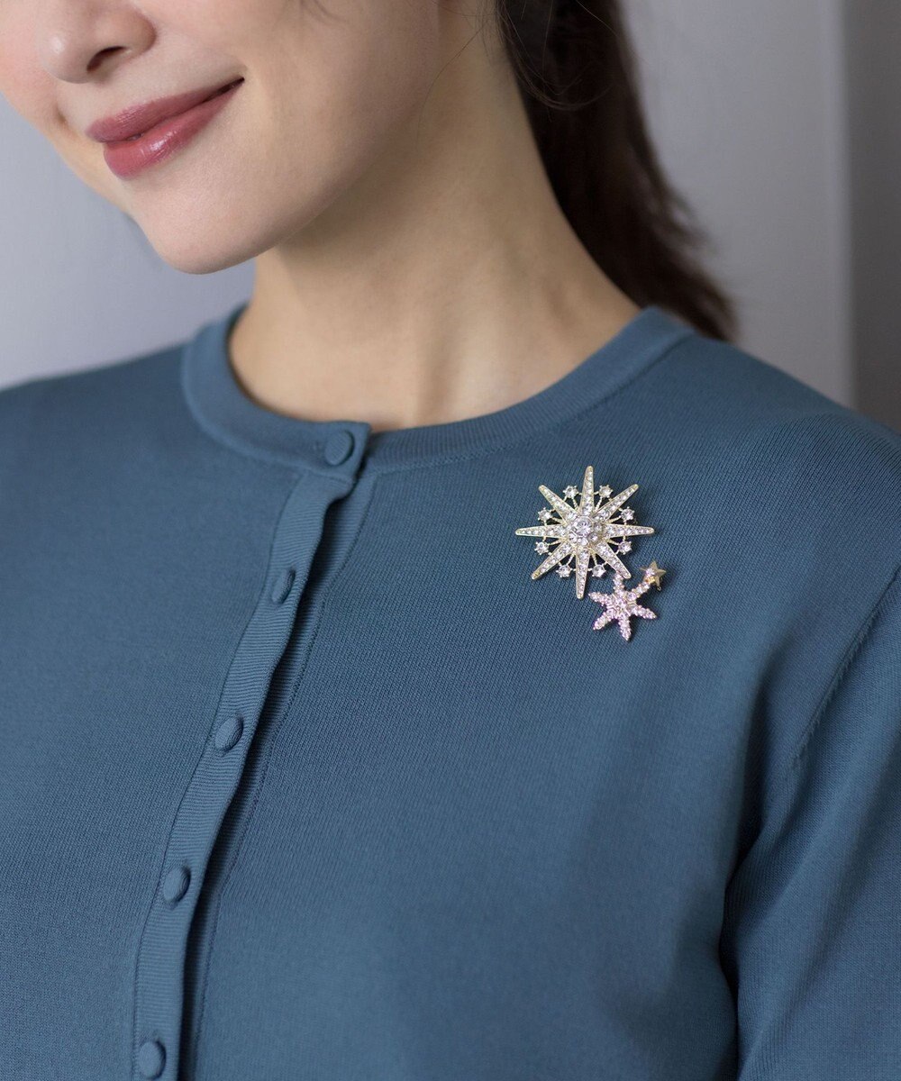 組曲 スパークルブローチ 