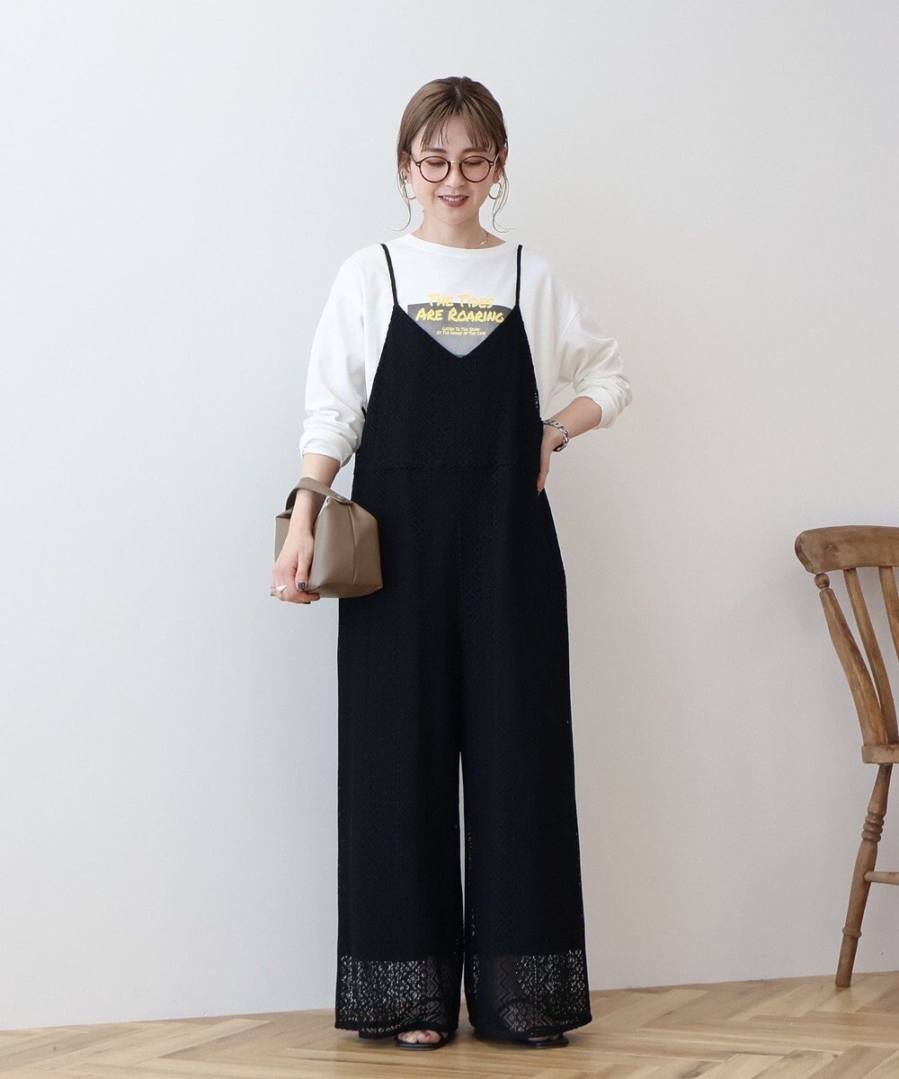 AMERICAN HOLIC レースキャミサロペット【WEB限定カラー有り】 