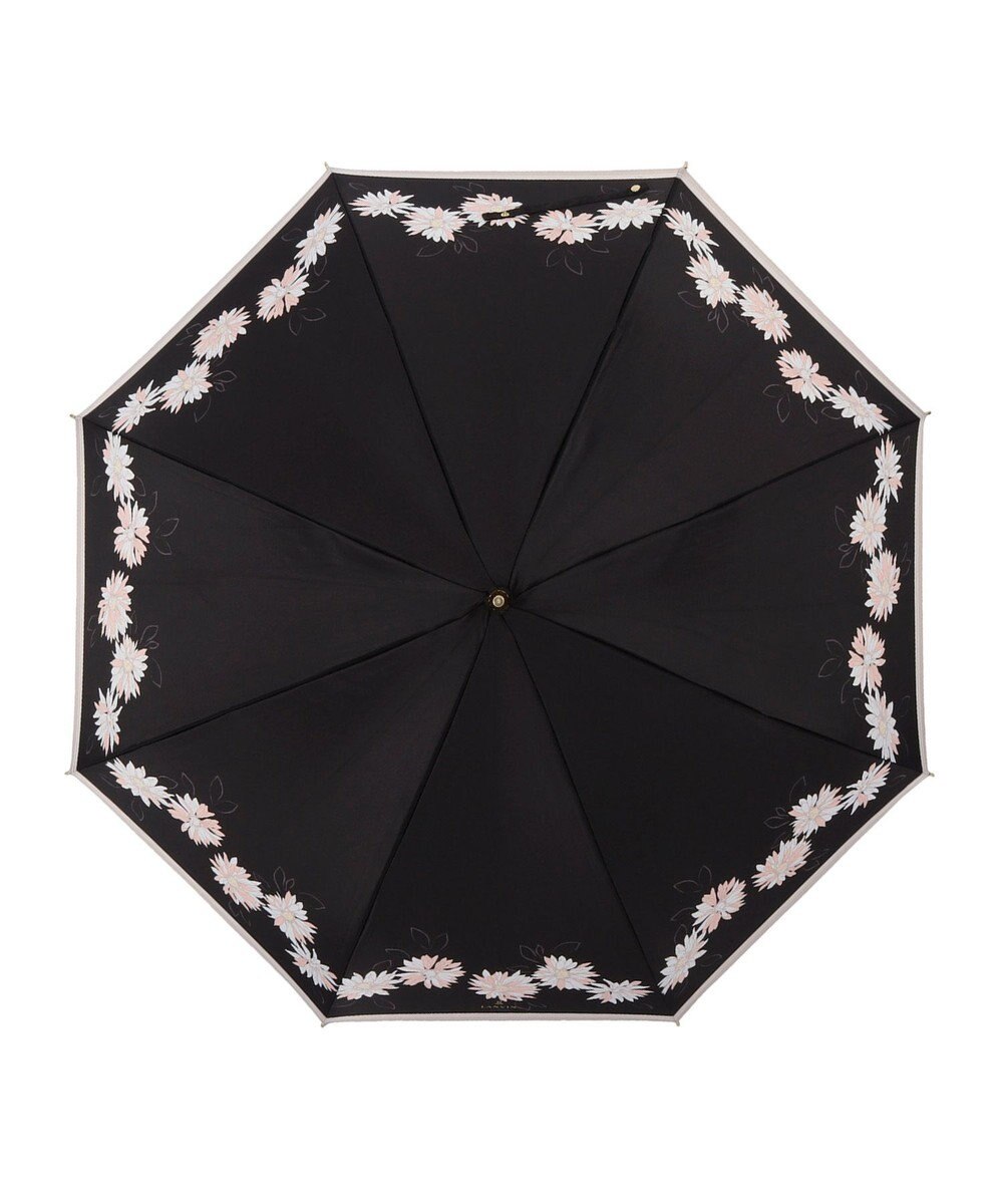 MOONBAT 【雨傘】ランバン　オン　ブルー (LANVIN en Bleu) 花柄 プリント 長傘 