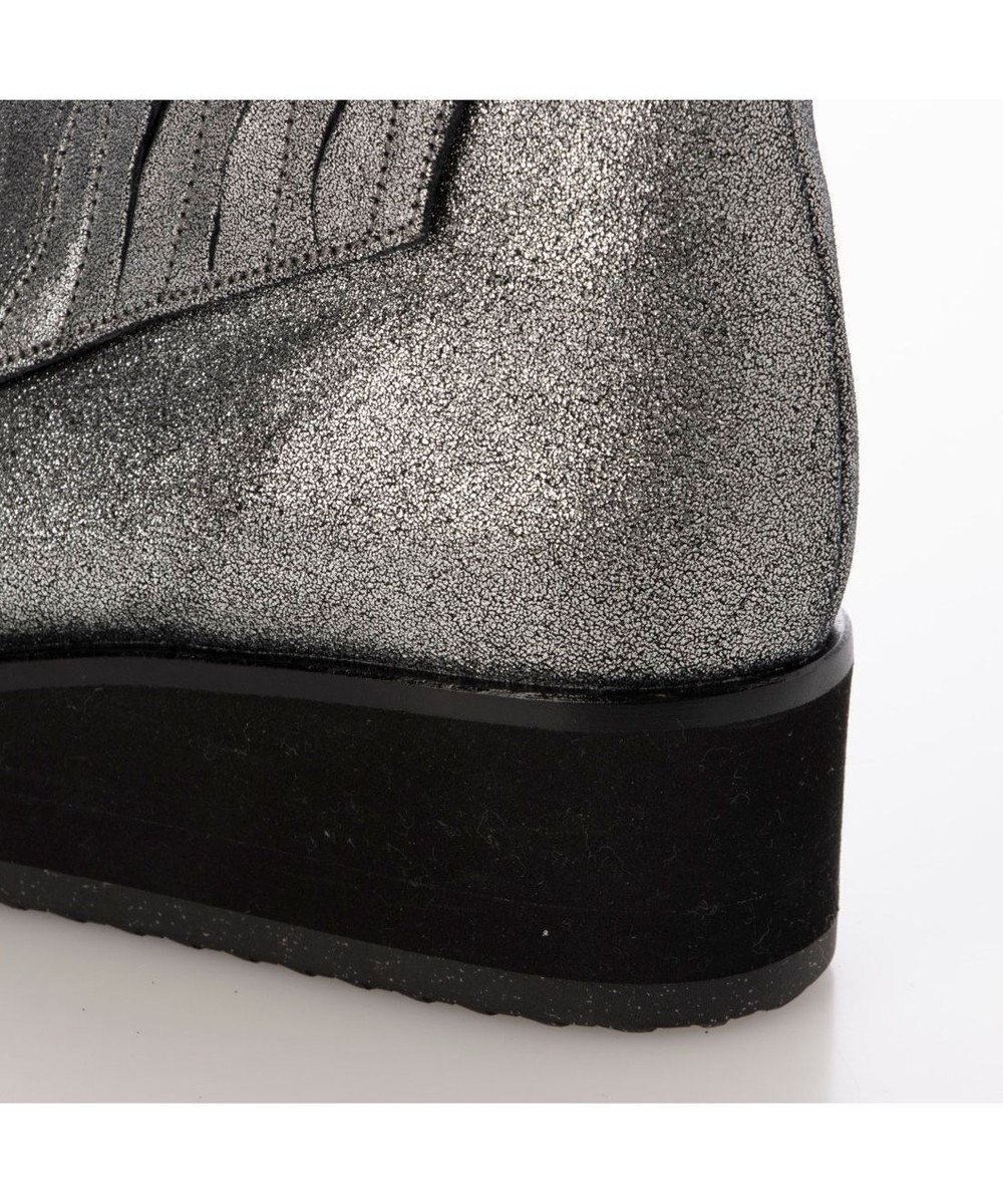 MODE ET JACOMO <D'ICI>ドレープワイドベルトショートブーツ 