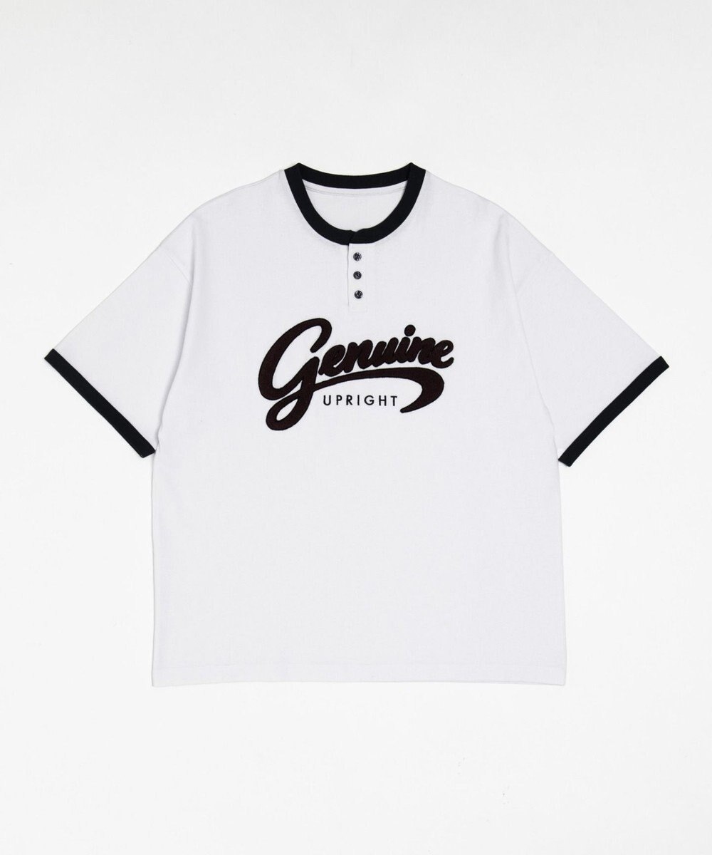 WEGO 【機能T/ユニセックス着用ITEM/MLサイズ展開】接触冷感グラフィックヘンリーBIG　T（SS） 